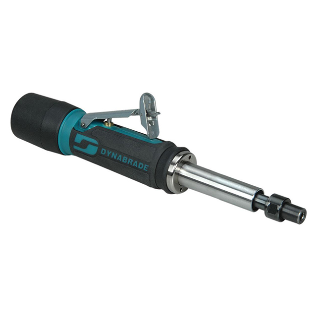 Dynabrade 43505 | 1/4" Collet Size x 1/4" NPT Inlet Thread x 0.4 hp Power x 25,000 RPM Rear Exhaust Straight Line Extended Die Grinder