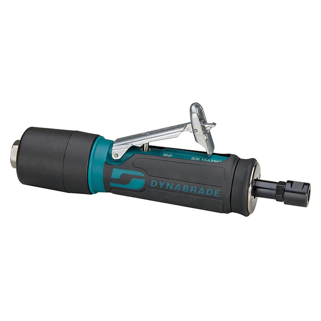 Dynabrade 48203 | 1/4" Collet Size x 1/4" NPT Inlet Thread x 0.4 hp Power x 30,000 RPM Rear Exhaust Straight Line Extended Die Grinder