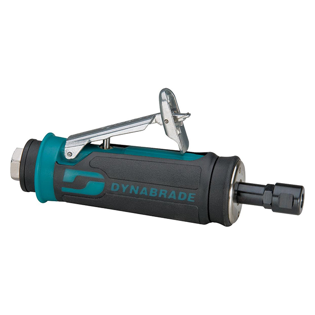 Dynabrade 48327 | 1/4" Collet Size x 1/4" NPT Inlet Thread x 0.4 hp Power x 30,000 RPM Rear Exhaust Straight Line Extended Die Grinder