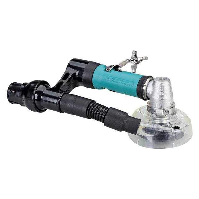 Dynabrade 50211 | 1/2"-20 Male Thread x 0.4 hp Power x 15,000 RPM Rear Exhaust Right Angle Disc Sander