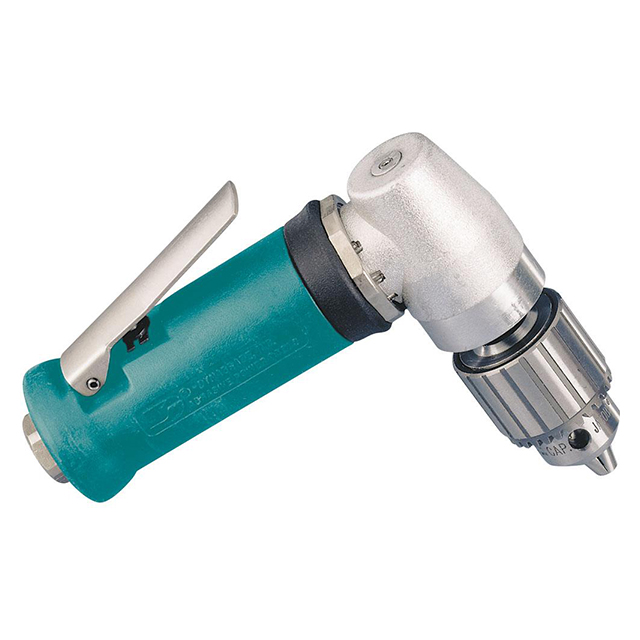 Dynabrade 51846 | 1/4" Chuck Size 1/4" NPT Inlet Thread x 0.4 hp Power x 12000 RPM Right Angle Drill