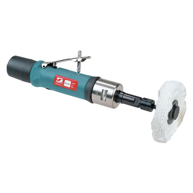 Dynabrade 52102 | 1/4" Collet Size x 1/4" NPT Inlet Thread x 0.7 hp Power x 4500 RPM Rear Exhaust Straight Line Extended Die Grinder