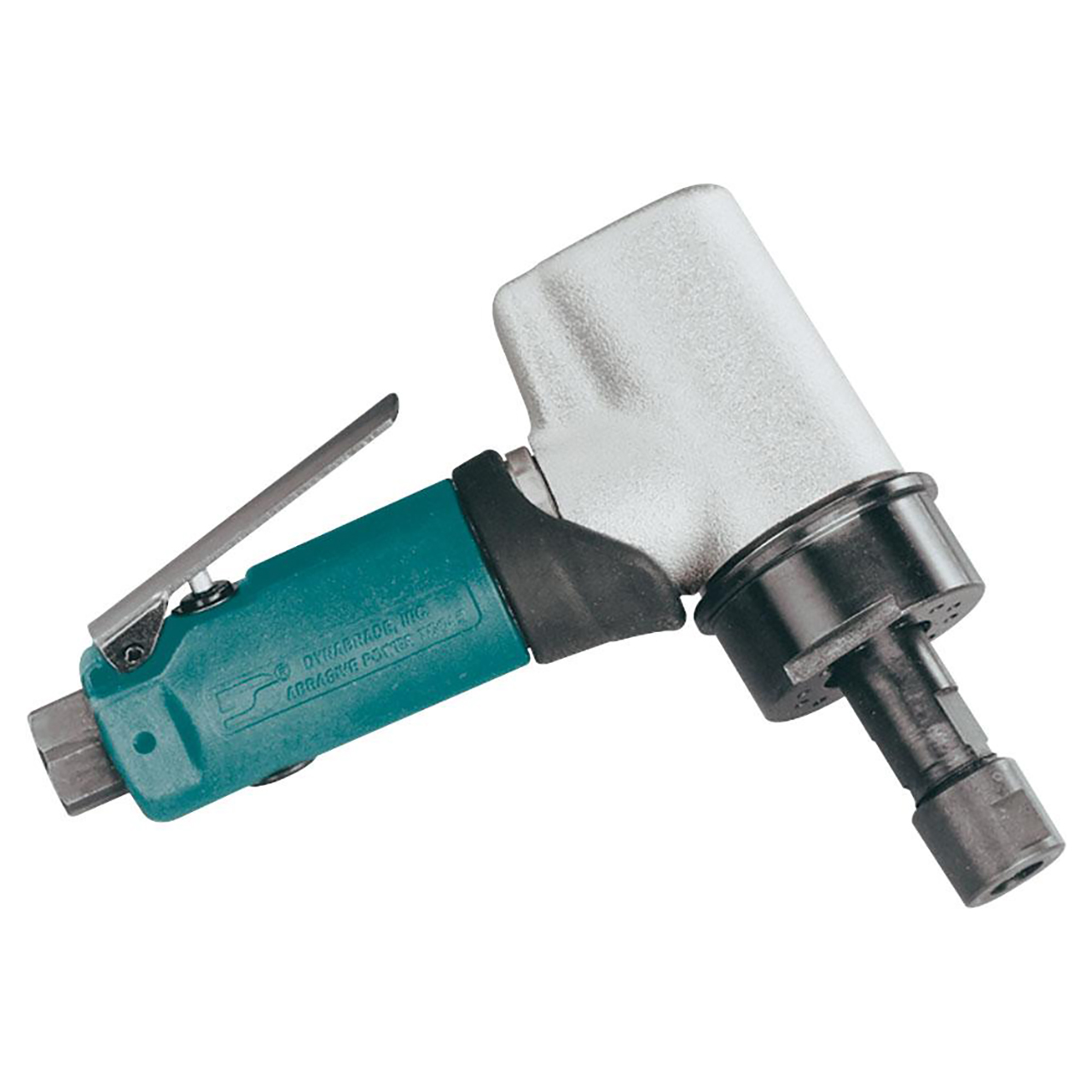 Dynabrade 52289 | 1/4" Collet Size x 1/4" NPT Inlet Thread x 0.7 hp Power x 18000 RPM Front Exhaust 7 Degree Offset Extended Die Grinder
