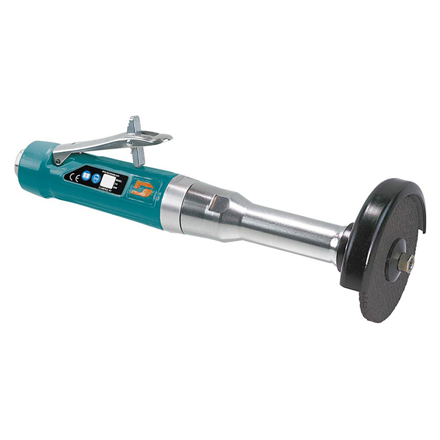 Dynabrade 52380 | 3/8"-24 Male Spindle Thread x 1.0 hp Power x 15,000 RPM Straight Line Wheel Grinder