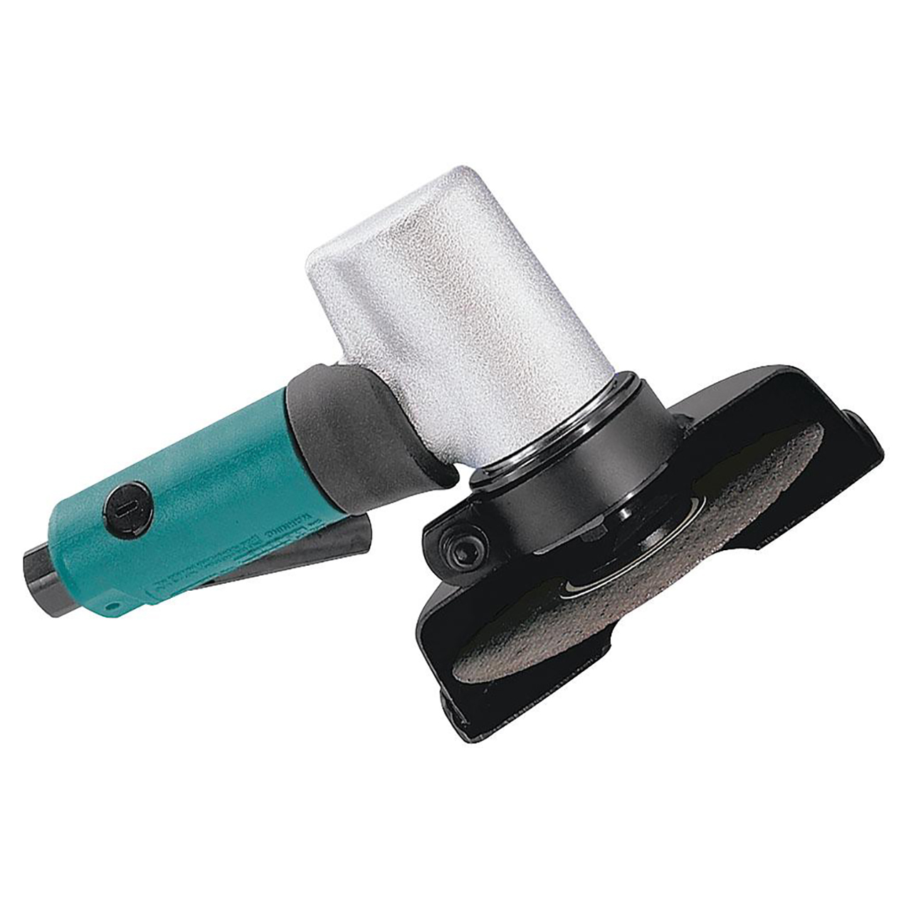 Dynabrade 52431 | 3/8"-24 Male Spindle Thread x 1/4" NPT Inlet x 20000 RPM Front Exhaust 7 Degree Offset Cut-off Wheel Tool