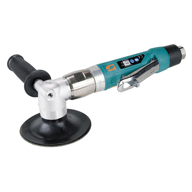 Dynabrade 52565 | M14 x 2 Male Thread x 1.0 hp Power x 11,000 RPM Rear Exhaust Right Angle Disc Sander