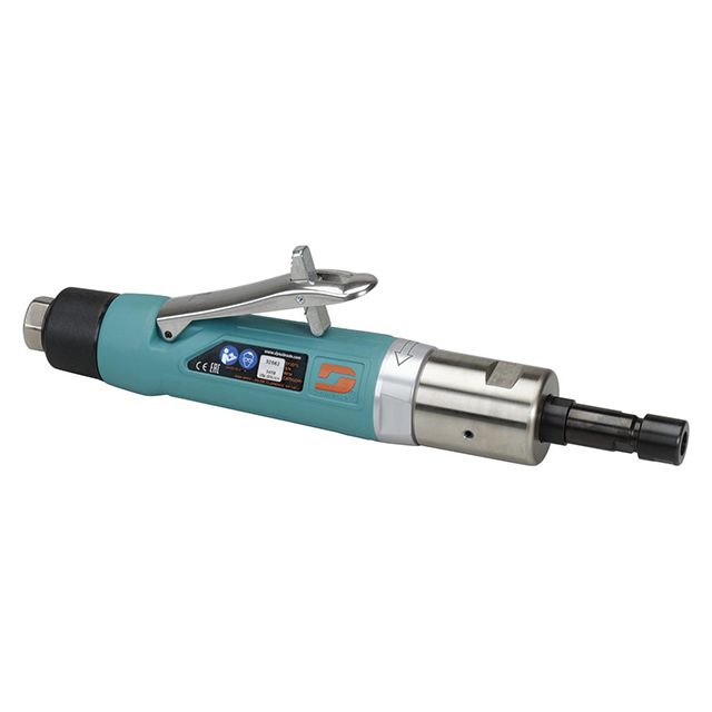 Dynabrade 52662 | 1/4" Collet Size x 3/8" NPT Inlet Thread x 1.0 hp Power 3400 RPM Rear Exhaust Extended Die Grinder