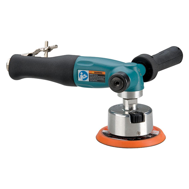 Dynabrade 52760 | 5/8"-11 Male Thread x 1.3 hp Power x 12,000 RPM Side Exhaust Disc Sander