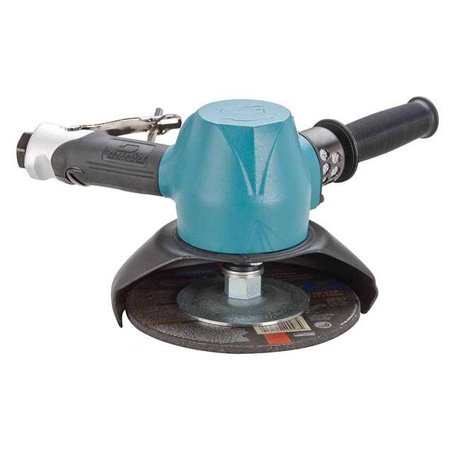 Dynabrade 53234 | 5/8"-11 Male Spindle Thread x 2.0 hp Power x 7,200 RPM Vertical Wheel Grinder