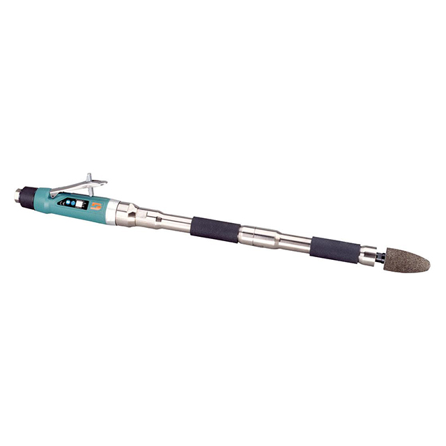 Dynabrade 53532 | 3/8"-24 Male Spindle Thread x 1.0 hp Power x 18,000 RPM Rear Exhaust Straight Line Plug or Cone Grinder