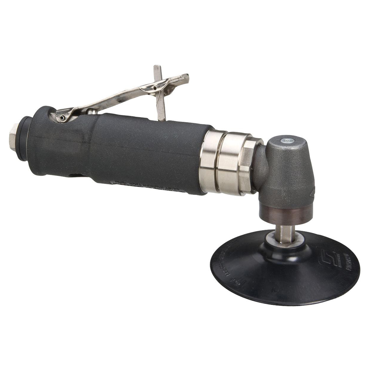 Dynabrade 54427 | 3/8"-24 Male Thread x 0.7 hp Power x 12,000 RPM Rear Exhaust Right Angle Disc Sander