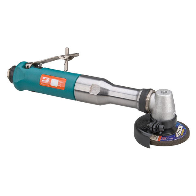 Dynabrade 54769 | 3/8"-24 Male Spindle Thread x 0.7 hp Power x 18,000 RPM Right Angle Wheel Grinder