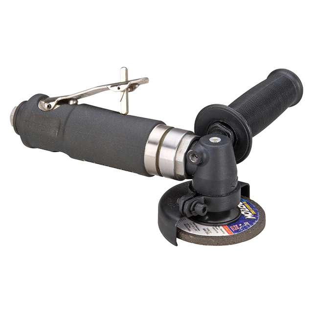 Dynabrade 54783 | 3/8"-24 Male Spindle Thread x 0.7 hp Power x 18,000 RPM Right Angle Wheel Grinder