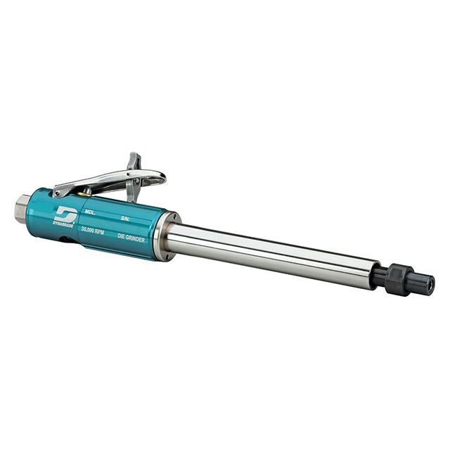 Dynabrade 55525 | 1/4" Collet Size x 0.3 hp Power x 25,000 RPM Rear Exhaust Straight-Line Extension Die Grinder