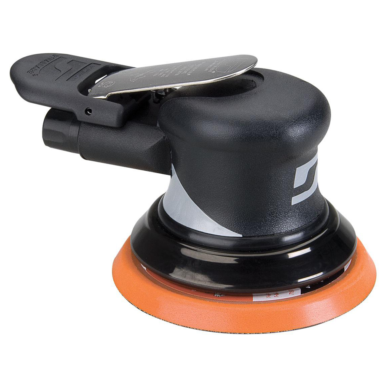 Dynabrade 56815 | 5/16"-24 Female Spindle Thread x 0.28 hp Power x 12000 RPM Rear Exhaust Palm Orbital Sander
