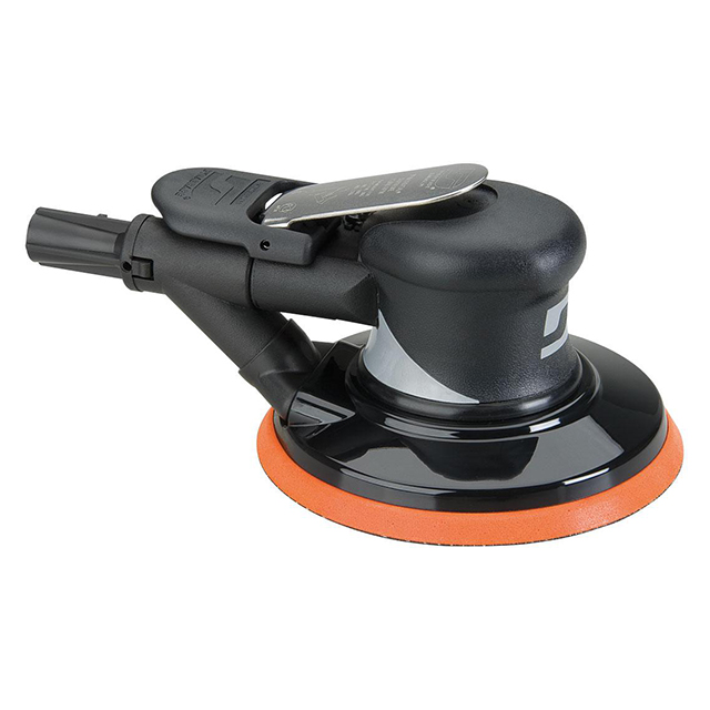 Dynabrade 56829 | 5/16"-24 Female Spindle Thread x 0.28 hp Power x 12000 RPM Rear Exhaust Palm Orbital Sander