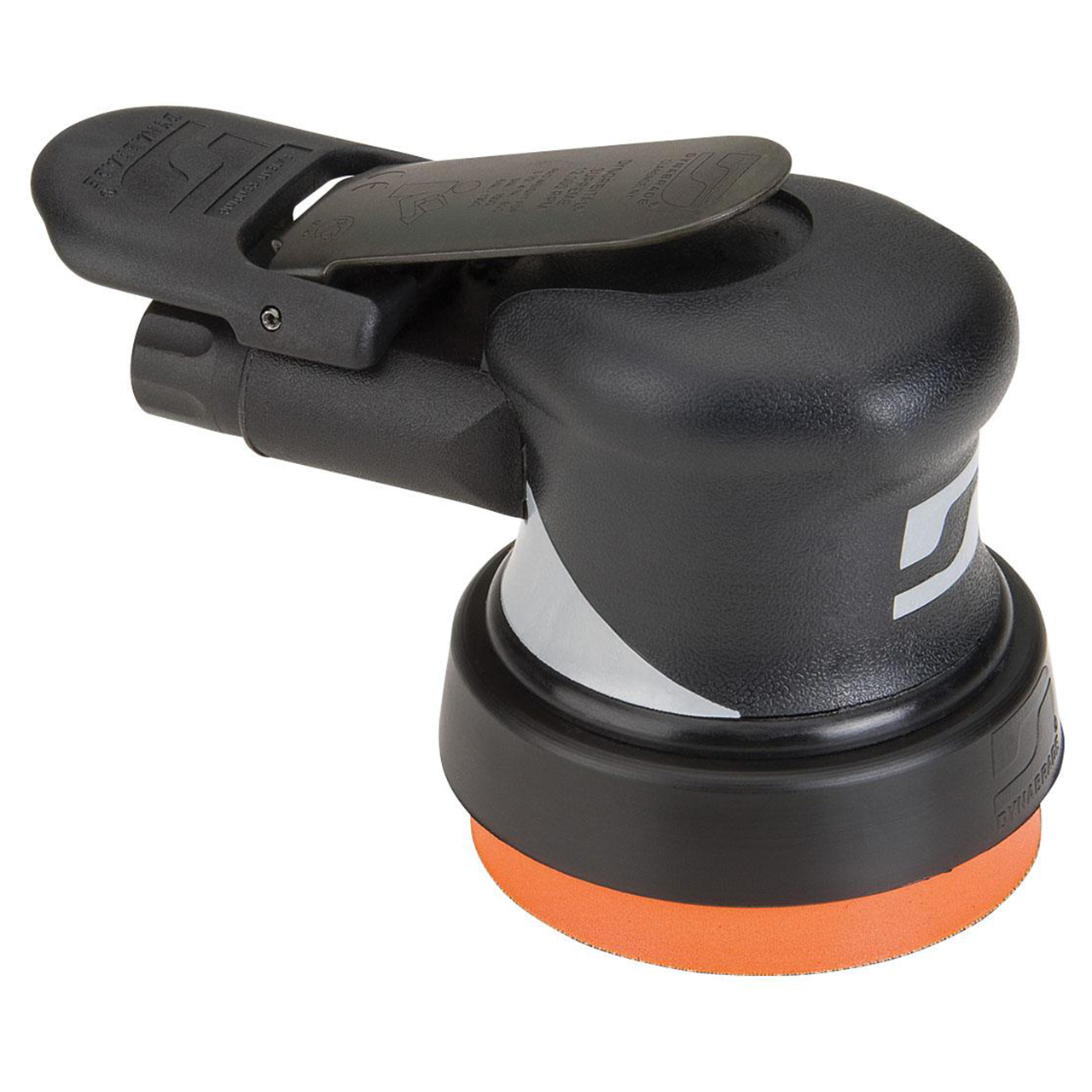 Dynabrade 56840 | 5/16"-24 Female Spindle Thread x 0.28 hp Power x 12000 RPM Rear Exhaust Palm Orbital Sander