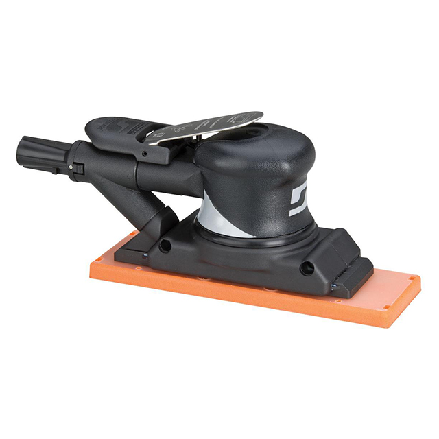 Dynabrade 57401 | 2-3/4" Width x 8" Length x 0.3 hp Power x 2,400 SPM Rear Exhaust Dynaline Sander