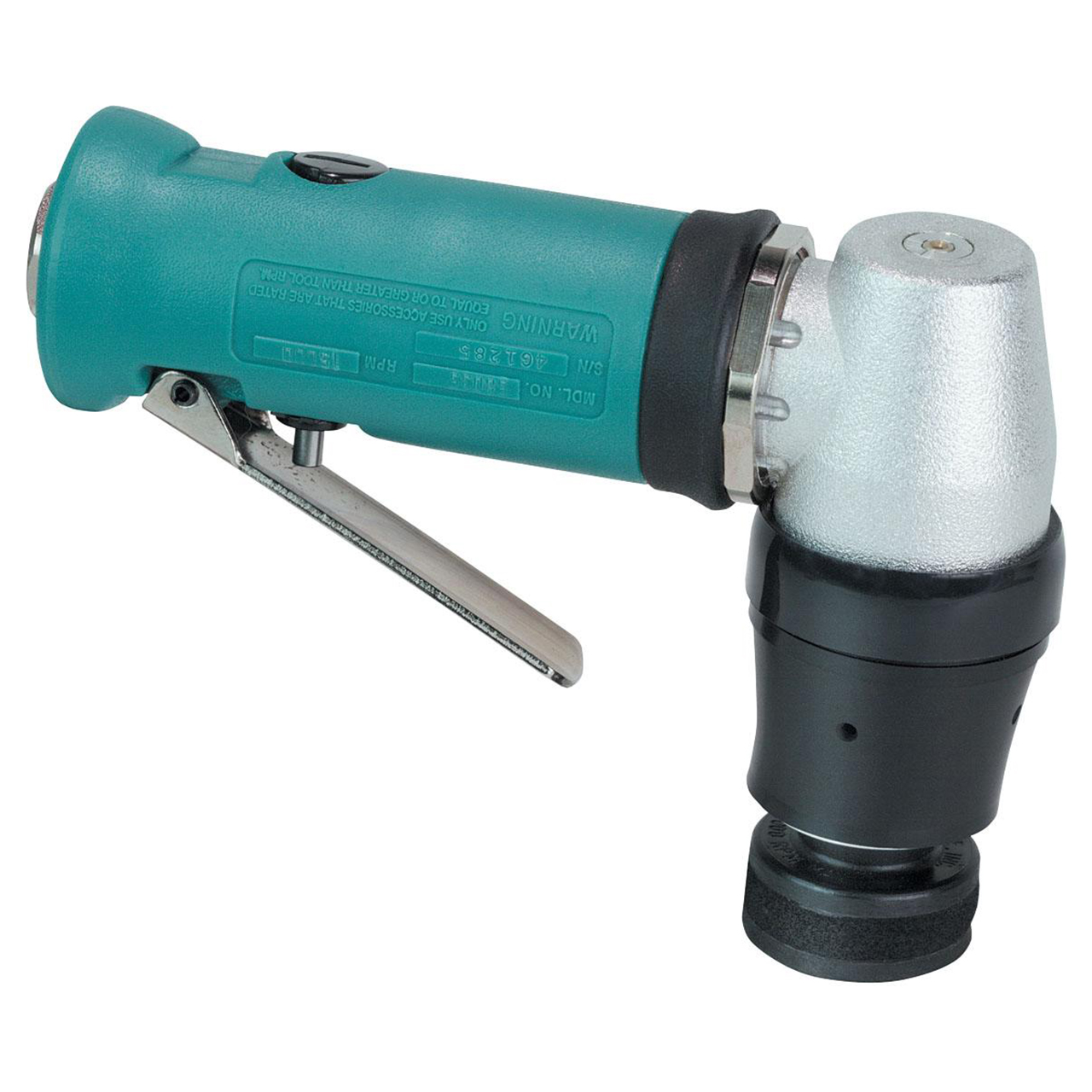 Dynabrade 58035 | 1/2"-20 Male Spindle Thread x 0.4 hp Power x 15000.0 RPM Front Exhaust Right Angle Orbital Sander