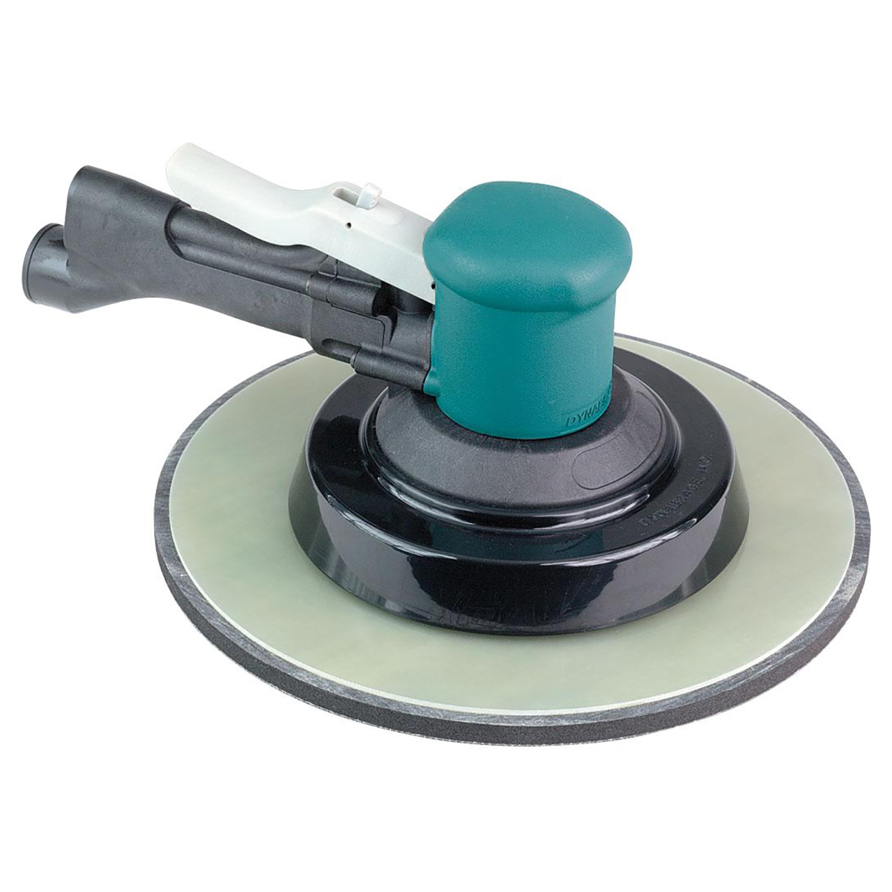 Dynabrade 58040 | 0.45 hp Power x 900 RPM Rear Exhaust Two-Hand Gear-Driven Sander
