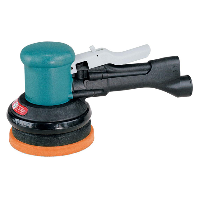Dynabrade 58441 | 0.45 hp Power x 900 RPM Rear Exhaust Two Hand Gear-Driven Sander