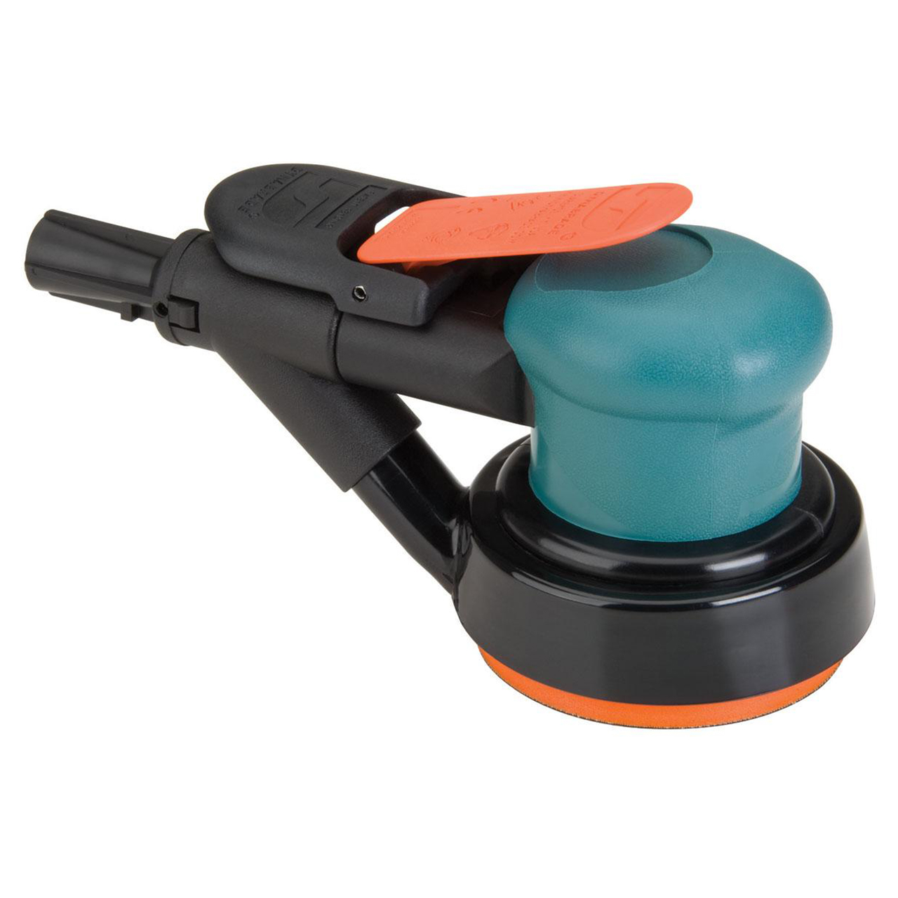 Dynabrade 59003 | 5/16"-24 Female Spindle Thread x 0.25 hp Power x 12000 RPM Rear Exhaust Palm Orbital Sander
