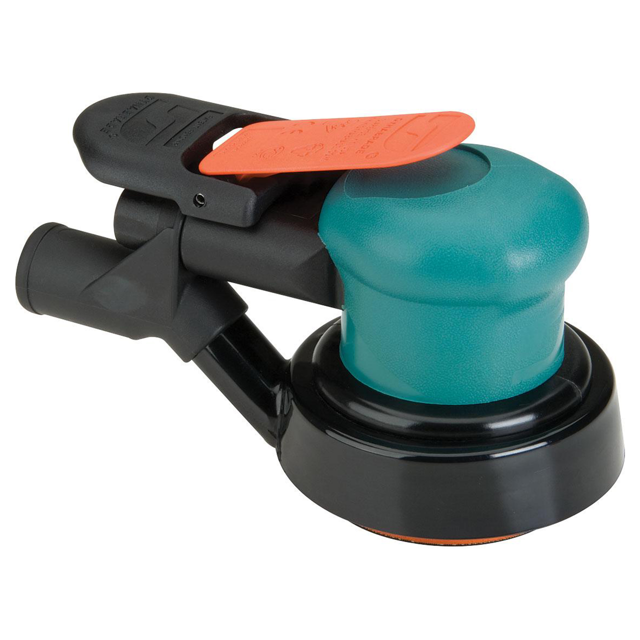 Dynabrade 59104 | 5/16"-24 Female Spindle Thread x 0.25 hp Power x 12000 RPM Rear Exhaust Palm Orbital Sander