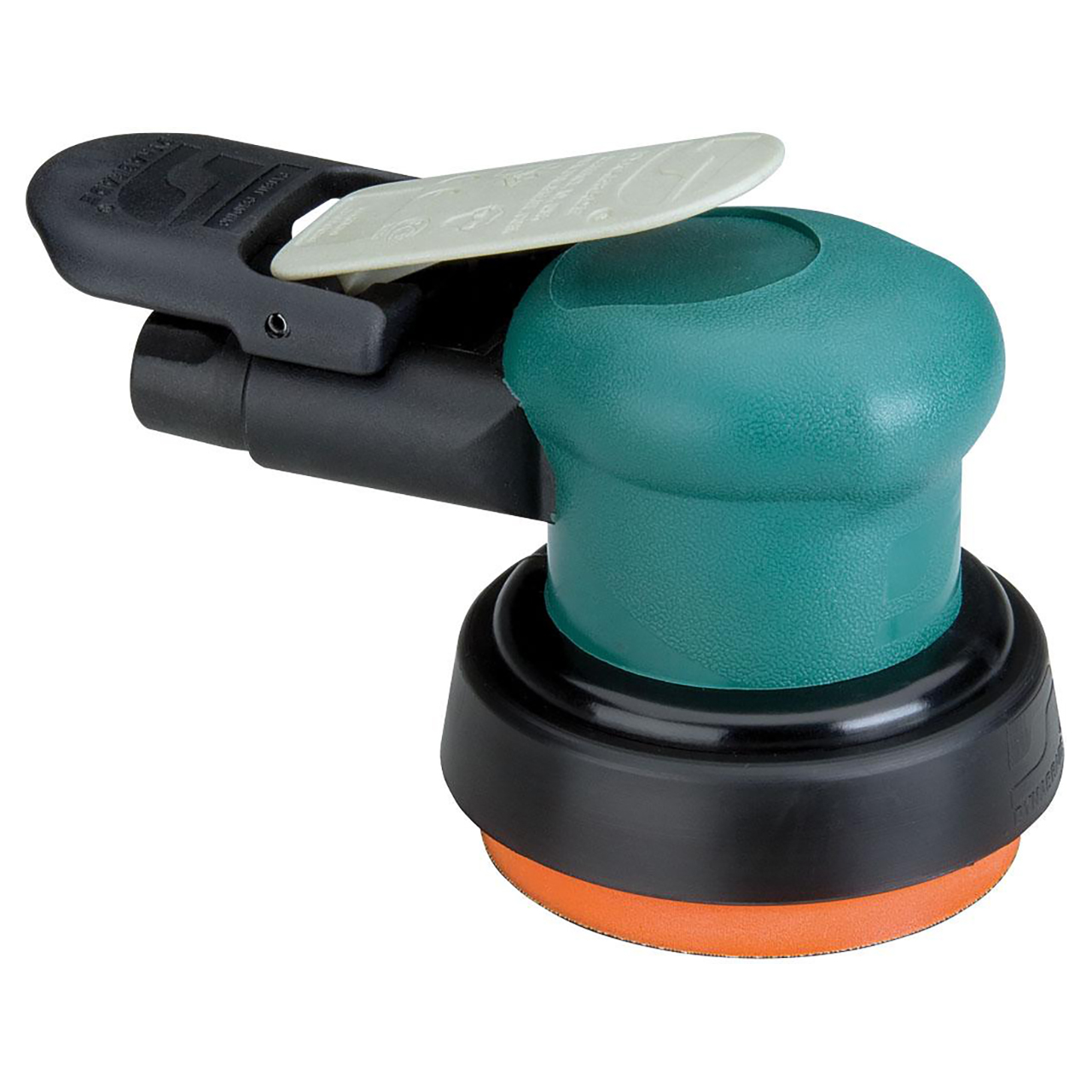 Dynabrade 59105 | 5/16"-24 Female Spindle Thread x 0.25 hp Power x 12000 RPM Rear Exhaust Palm Orbital Sander