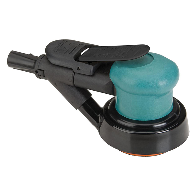 Dynabrade 59113 | 5/16"-24 Female Spindle Thread x 0.25 hp Power x 12000 RPM Rear Exhaust Palm Orbital Sander