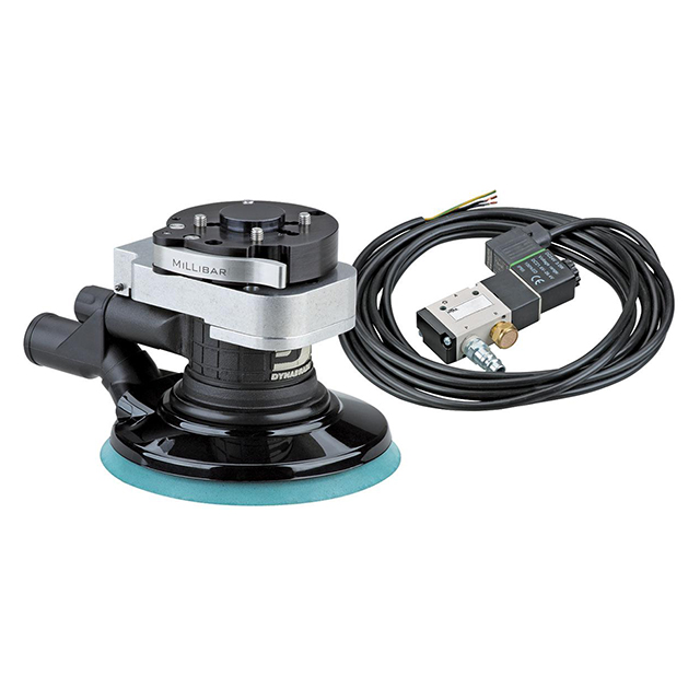 Dynabrade 56863BK |3/32" Orbit Diameter x 0.28 hp Power x 12,000 RPM Rear Exhaust Dynorbital Supreme Random Orbital Sander