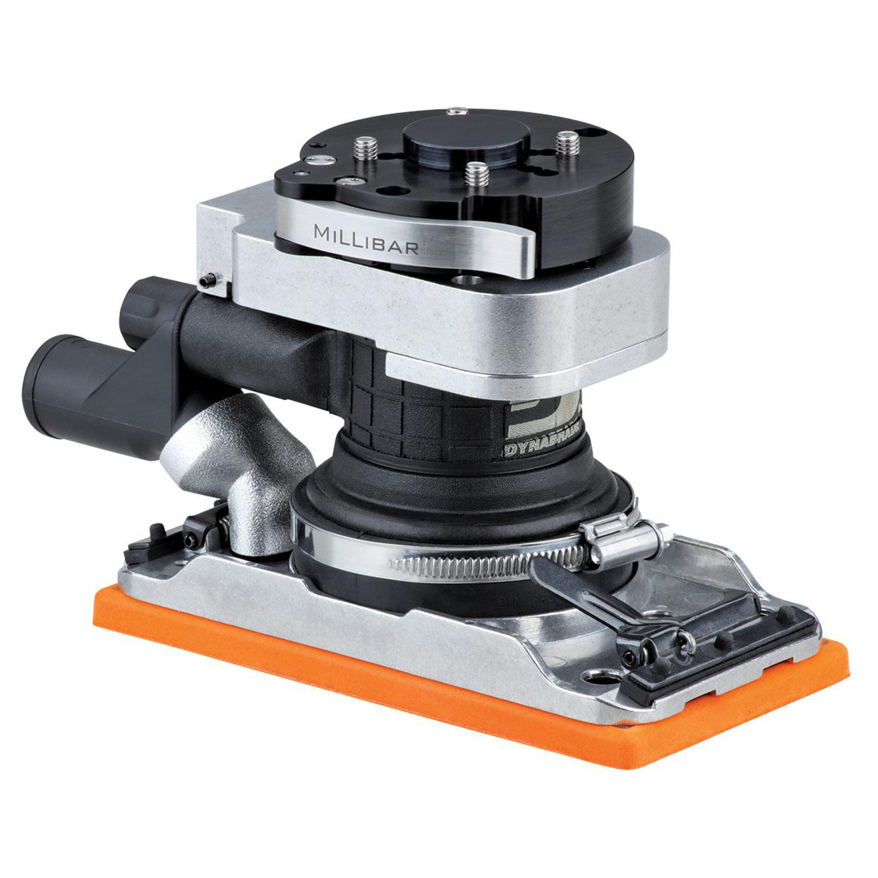 Dynabrade 57814BKV | 3/32" Orbit Diameter x 0.28 hp Power x 10,000 RPM Dynabug Orbital Sander