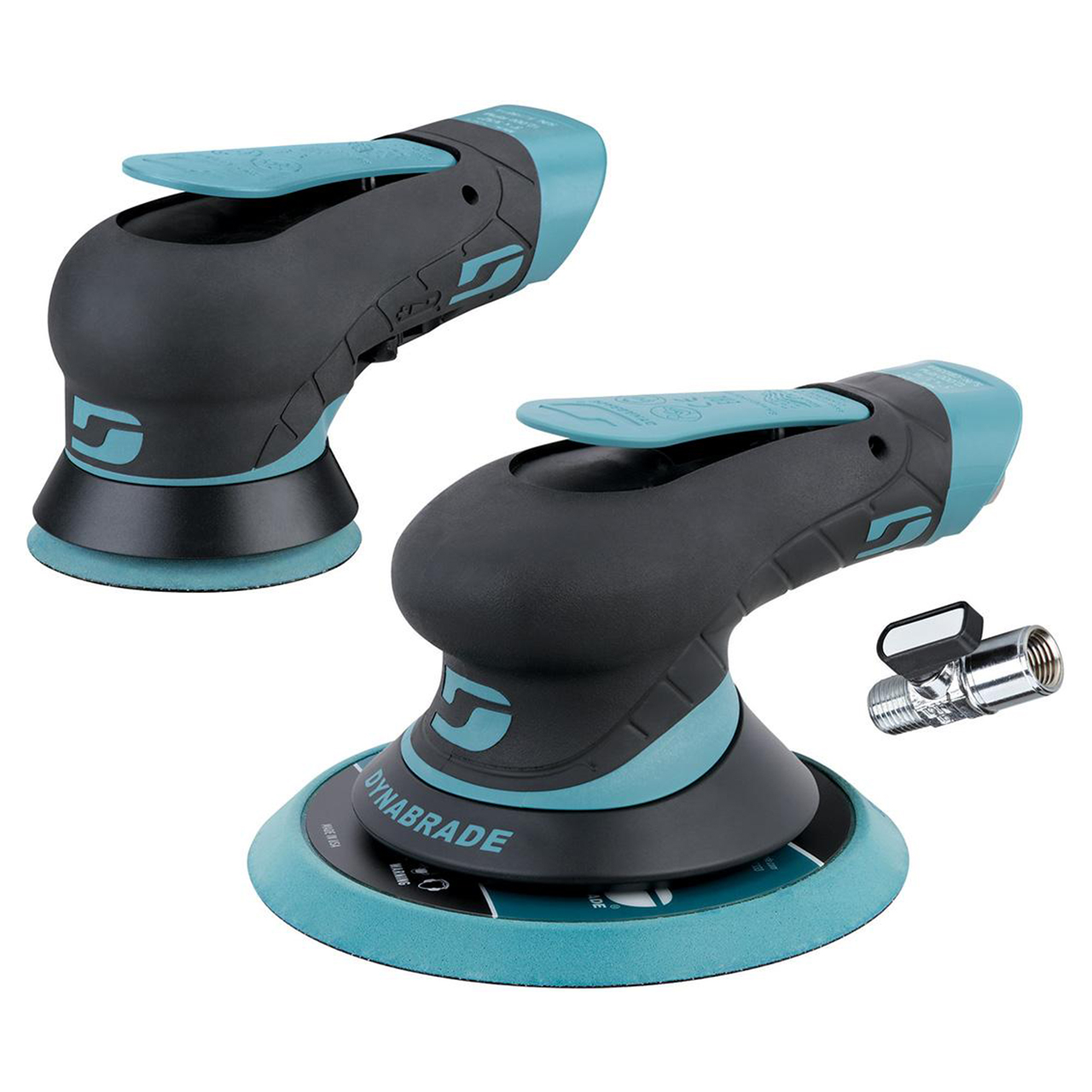 Dynabrade X3161H | 3/16" Orbit Diameter x 12,000 RPM Rear Exhaust Orbital Sander Combo Kit