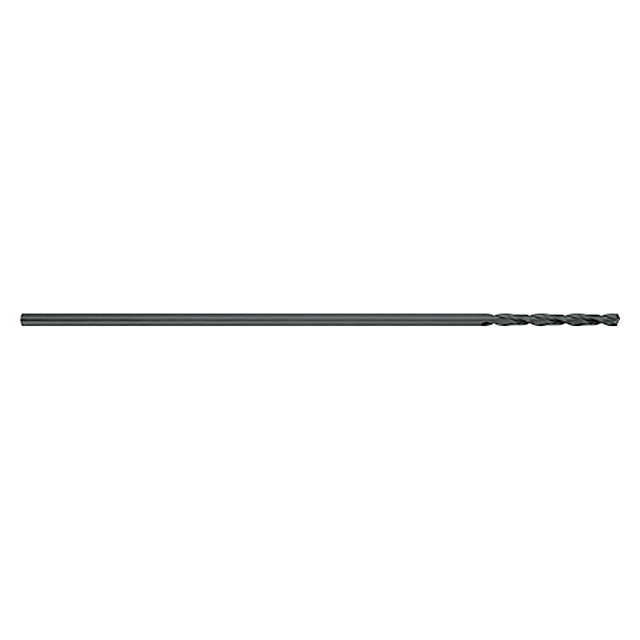 Titan USA CD68024 | 0.3750" (3/8) Diameter x 0.3750" (3/8) Shank x 3.6250" (3-5/8) Flute Length x 12.0000" (12) OAL 2 Flute Black Oxide Coated High Speed Steel Aircraft Extension Drill
