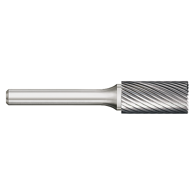 Titan USA TB19340 | SB-3 0.3750" (3/8) Diameter x 0.2500" (1/4) Shank x 0.7500" (3/4) LOC x 2.5000" (2-1/2) OAL Single Cut Uncoated Carbide Burr