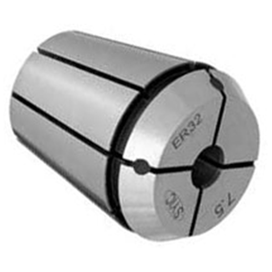 Techniks 08316-08.5 | 16.00mm Diameter x 8.00mm - 8.50mm Capacity x 8.50mm Shank ER16 Bearing Steel Sealed Coolant Collet