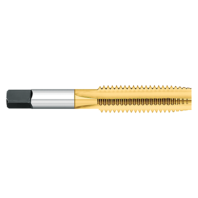 Titan USA TT75718 | M4 X 0.7 Thread x 0.1680" Shank x 0.7500" (3/4) LOC x 2.1250" (2-1/8) OAL D4 Limit 4 Flute TIN Coated High Speed Steel Taper Straight Flute Tap