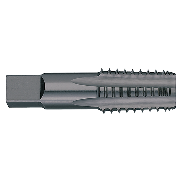 Titan USA TT93616S | 1-1/4"-11-1/2" Thread x 1.7500" (1-3/4) Thread Length x 1.3125" (1-5/16) Shank x 4.0000" (4) OAL Steam Oxide Coated High Speed Steel Interrupted Thread Pipe Tap