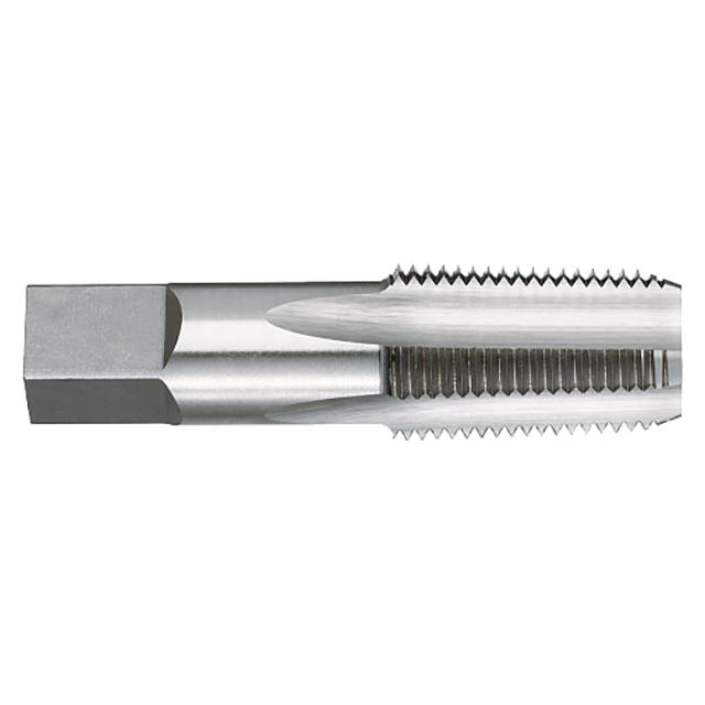Titan USA TT93800 | 1/16"-27 Thread x 0.3125" (5/16) Shank x 0.6875" (11/16) LOC x 2.1250" (2-1/8) OAL 4 Flute Uncoated High Speed Steel Standard Pipe Tap