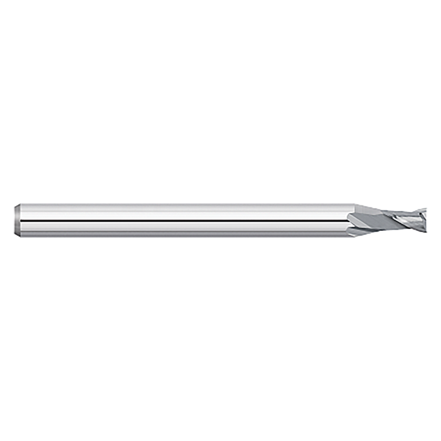 Titan USA TC52093 | 0.0930" (3/32) Diameter x 0.1250" (1/8) Shank x 0.1400" (9/64) LOC x 1.5000" (1-1/2) OAL 2 Flute Uncoated Carbide Square End Mill