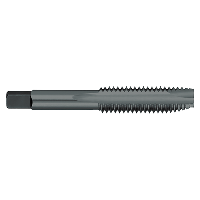 Titan USA TT91085NS | 1/2"-13 Thread x 0.3670" Shank x 1.6563" LOC x 3.3750" (3-3/8) OAL 3 Flute Nitride & Steam Oxide Coated High Speed Steel Spiral Point Tap