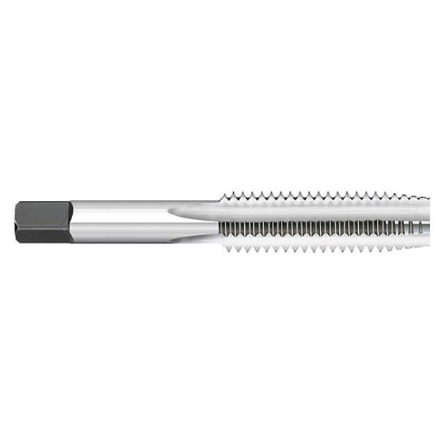 Titan USA TT93002 | M1.6 X 0.35 Thread x 0.1410" Shank x 0.3125" (5/16) LOC x 1.6250" (1-5/8) OAL 2 Flute Uncoated High Speed Steel Straight Flute Tap