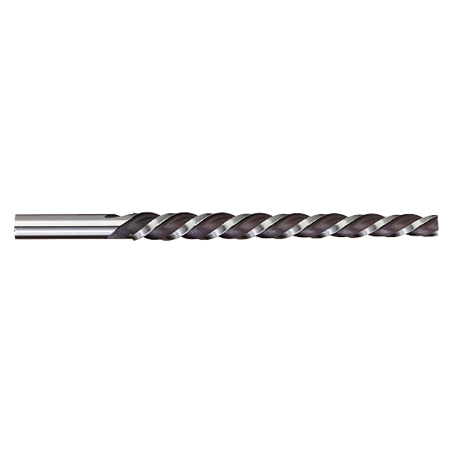 Titan USA TR97550 | 0.1302" Diameter x 0.1406" (9/64) Shank x 1.3125" (1-5/16) Margin Length x 2.3125" (2-5/16) OAL 4 Flute Uncoated High Speed Steel Taper Pin Reamer