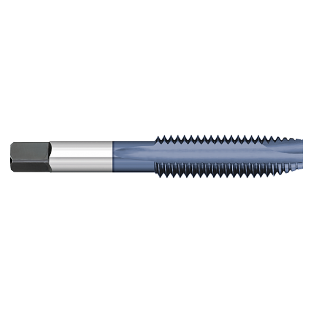 Titan USA TT98017 | 7/16"-14 Thread x 0.3230" Shank x 1.4375" (1-7/16) LOC x 3.1563" OAL 3 Flute ALTIN Coated High Speed Steel Spiral Point Tap