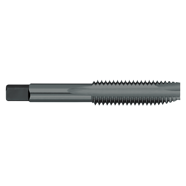 Titan USA TT91066S | 5/16"-24 Thread x 0.3180" Shank x 1.1250" (1-1/8) LOC x 2.7188" OAL 2 Flute Steam Oxide Coated High Speed Steel Spiral Point Tap