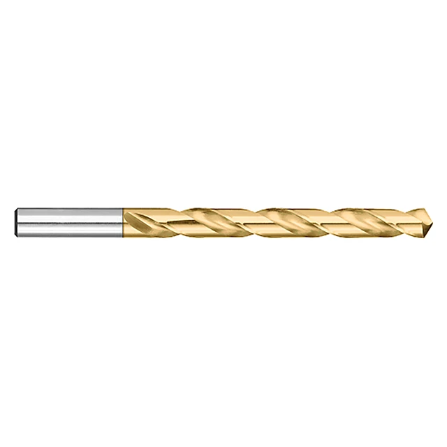 Titan USA CD47756 | 0.0465" Diameter x 0.0465" Shank x 1.7500" (1-3/4) OAL 118 Degree Point Angle 2 Flute TIN Coated High Speed Steel Jobber Length Drill Bit