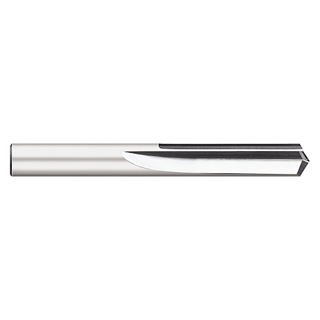 Titan USA TC19508 | 0.1250" (1/8) Diameter x 0.1250" (1/8) Shank x 2.0000" (2) OAL x 140 Degree Point Angle Uncoated Carbide Straight-Flute Drill Bit