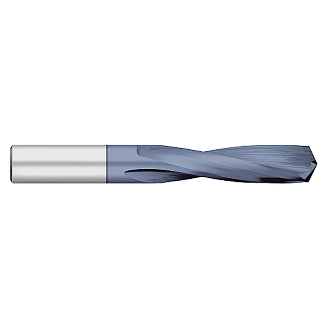 Titan USA TC29245 | 0.0820" Diameter x 0.0820" Shank x 1.5000" (1-1/2) OAL 135 Degree Point Angle 2 Flute ALTIN Coated Carbide Screw Machine Length Drill Bit