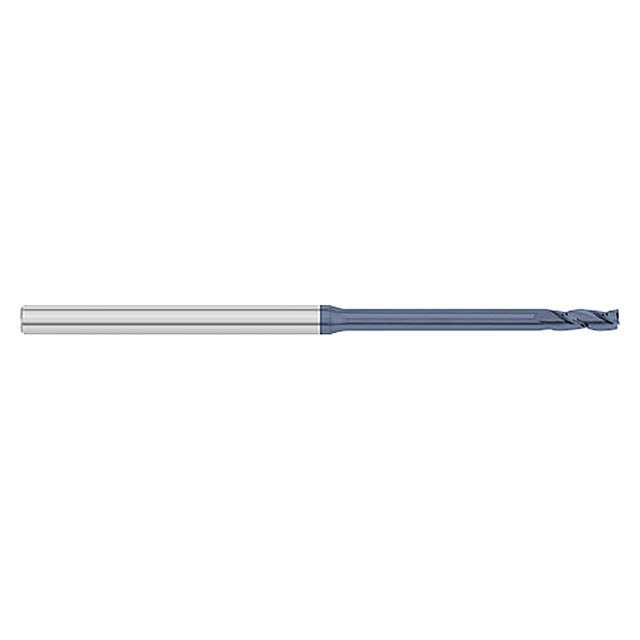 Titan USA TC57797 | 0.0500" Diameter x 0.1250" (1/8) Shank x 2.5000" (2-1/2) OAL x 0.1500" LOC 3 Flute ALTIN Carbide Square End Mill