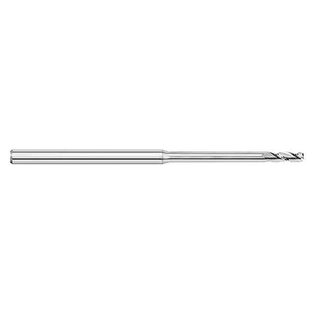 Titan USA TC57493 | 0.0500" Diameter x 0.1250" (1/8) Shank x 2.5000" (2-1/2) OAL x 0.1500" LOC 3 Flute Uncoated Carbide Square End Mill