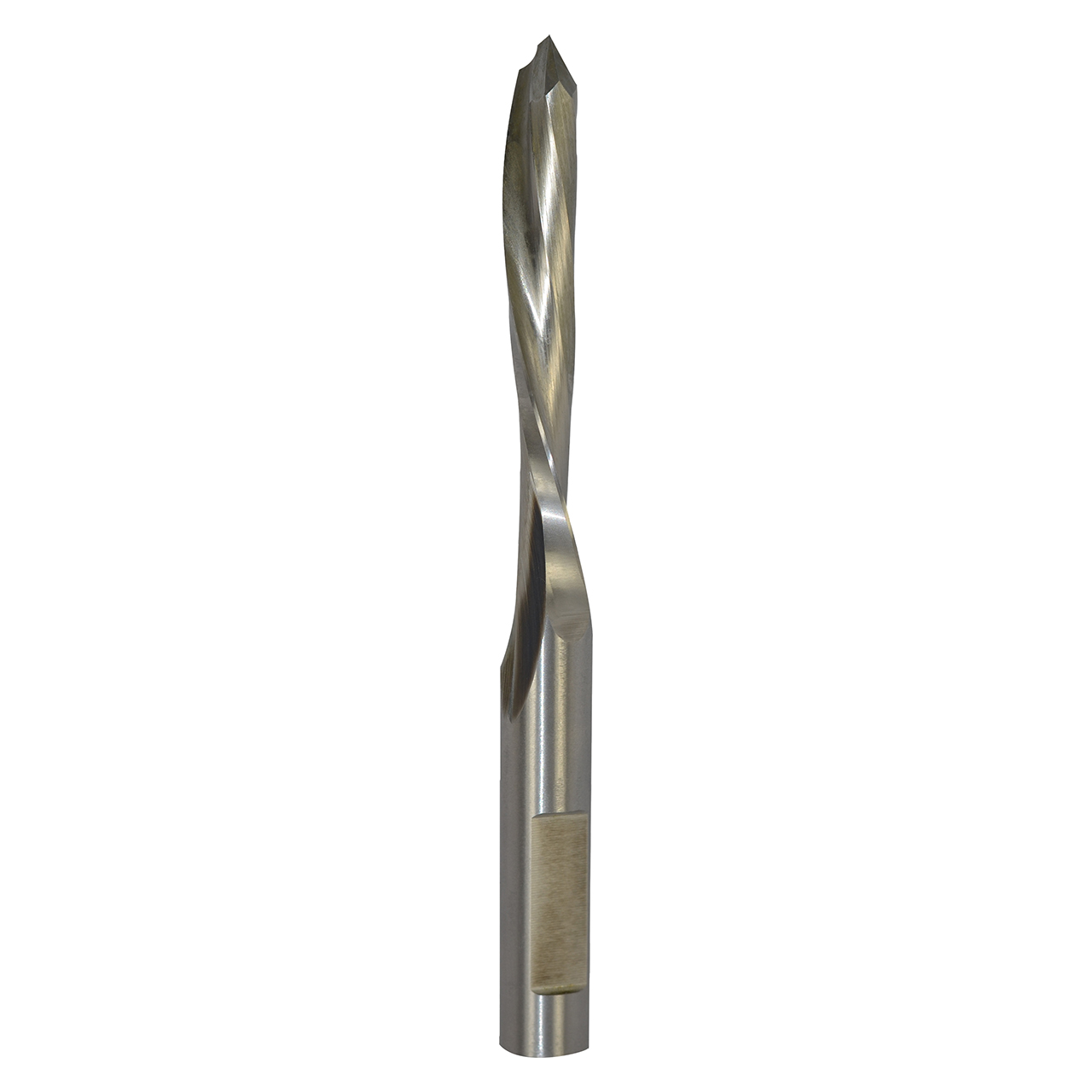 Onsrud 15-61 | 0.500" Diameter x 0.500" Shank x 2.500" LOC x 5.500" OAL Single Flute High Speed Steel Spiral Router Bit